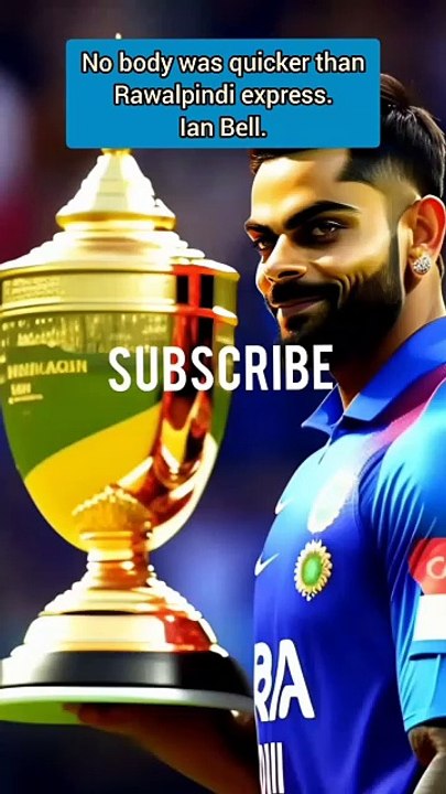 Shoaib Akhtar all wickets against Ian Bell.