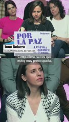 Irene Montero, presentada para liderar una candidatura para las elecciones generañes