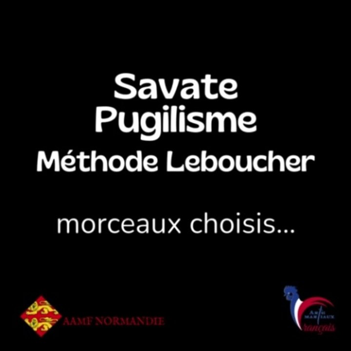 Pugilisme et Savate Méthode Leboucher - Arts Martiaux Français