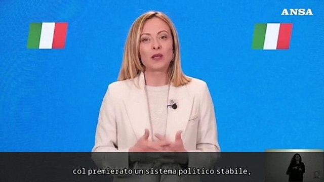 Congresso Lega, Meloni: Avanti pancia a terra sino a fine Legislatura