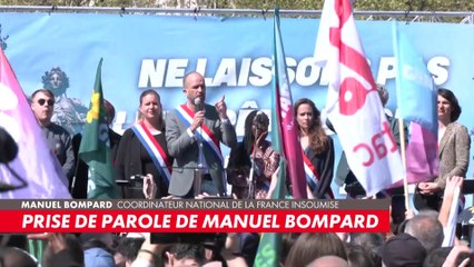 «Quand l’extrême-droite essaie de s’emparer de nos rues, il y a une odeur mauvaise pour la démocratie», fustige Manuel Bompard