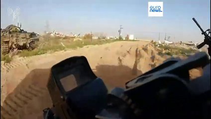 Israel despliega tropas en el nuevo corredor de seguridad que atraviesa el sur de Gaza
