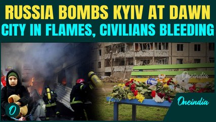Kyiv Under Attack: Russian Ballistic Missiles Smash Ukrainian Capital at Dawn | Fires & Casualties