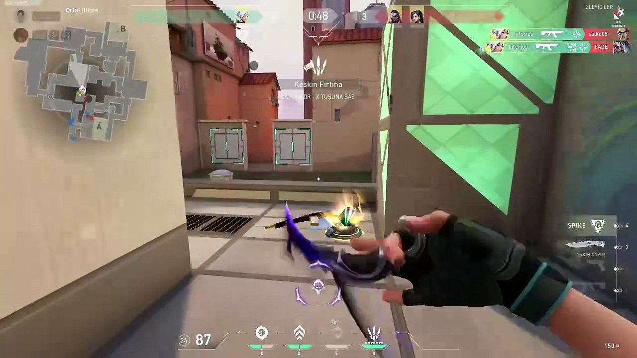 1VS5 Clutch #valorant #valoranttr #edit #keşfet #kesfet #fyp