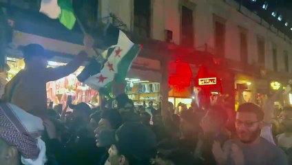 Şam'da Filistin'e destek gösterileri! Suriyeliler İsrail'e Kkarşı cihat çağrısı yaptı