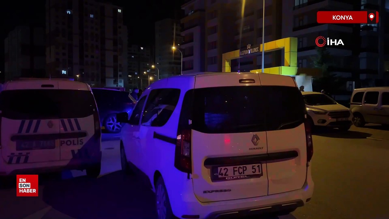 Konya'da site sakinini öldüren site görevlisi tutuklandı