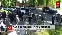 Realizan operativo contra chatarreros en Toluca, Edomex; hay un detenido