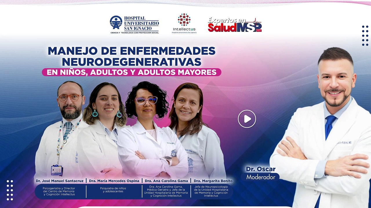 Manejo De Enfermedades Neurodegenerativas en niños, adultos y adultos mayores