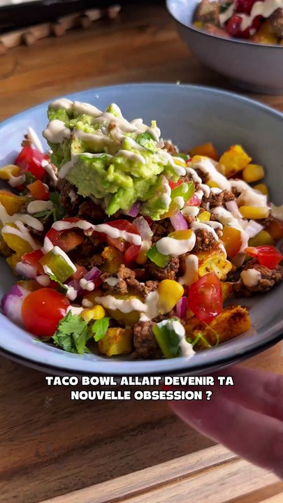 ON EST D’ACCORD OU PAS ? 😍 🌮 TACO BOWL GOURMAND & ÉPICÉ 🥑🔥