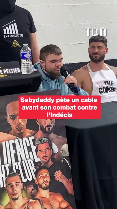 Seby Daddy pète un câble avant son combat contre l'Indécis