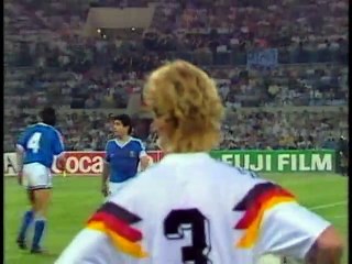 FIFA World Cup 1990 Final Germany FR v Argentina 08 July 1990 ITV 2/2