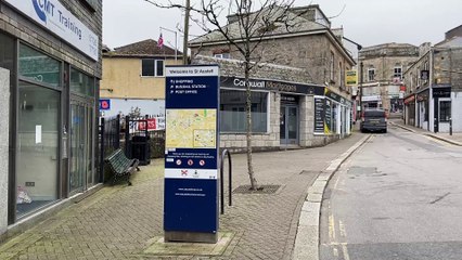 Duke Street in St Austell could be upgraded - Video by Andrew Townsend
