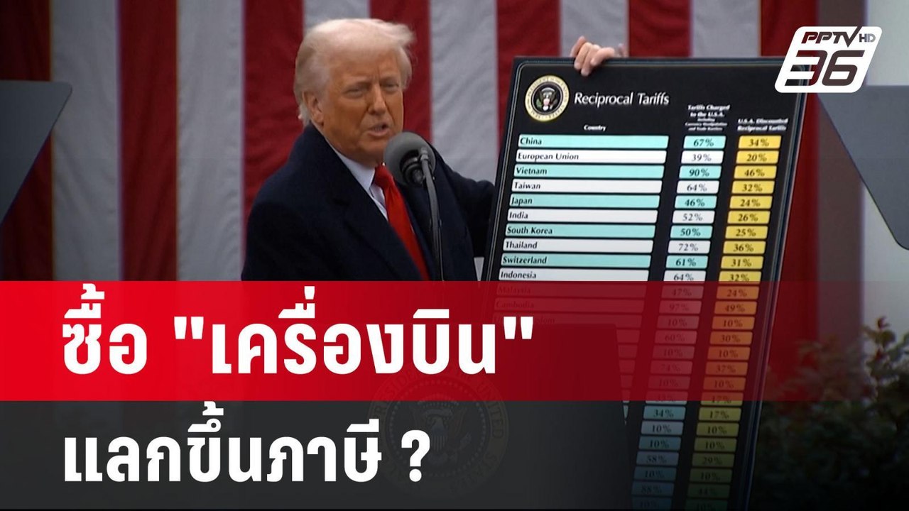 ปิ๊งไอเดีย! ซื้อ "เครื่องบิน" แลกขึ้นภาษี ? | เรื่องใหญ่ Live Talk Hlighlight | 7 เม.ย. 68