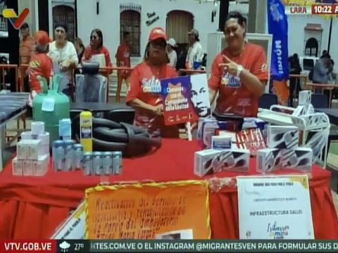 Lara | Alcaldía del mcpio. Iribarren entregó insumos para el desarrollo de proyectos comunales