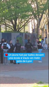 Un jeune tué par balles en pleine tête devant une école à Vaulx-en-Velin près de Lyon