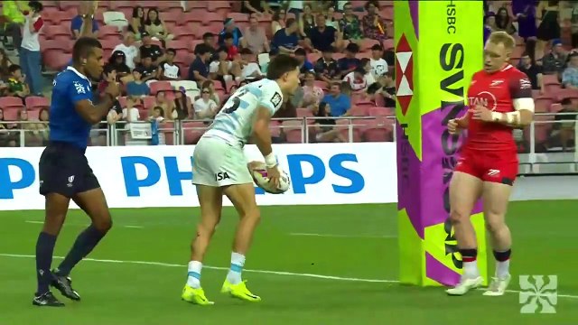 Argentina vs. Gran Bretaña | HSBC SVNS Singapur 2025 | Resumen del partido