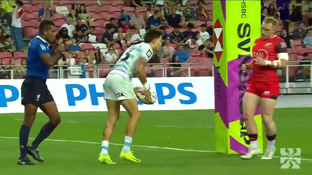 Argentina vs. Gran Bretaña | HSBC SVNS Singapur 2025 | Resumen del partido