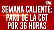 Semana caliente para el gobierno: paro y movilizacion