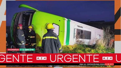 Vuelco fatal en la ruta 51: cuatro muertos y varios heridos