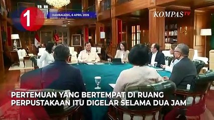 Prabowo Bertemu Para Pemred, Kapolri Pantau Arus Balik, Warga AS Demo Trump [TOP 3 NEWS]