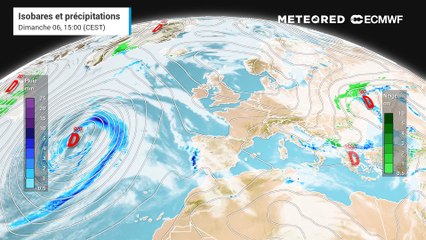 Blocage anticyclonique en France !