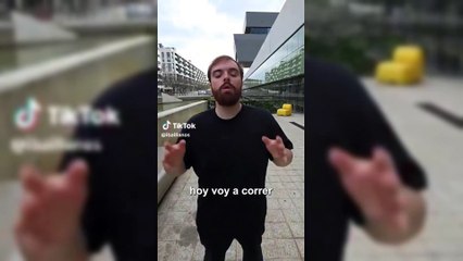 Ibai hace el reto 'corriendo hasta que encuentre un famoso' y se encuentra con Feid