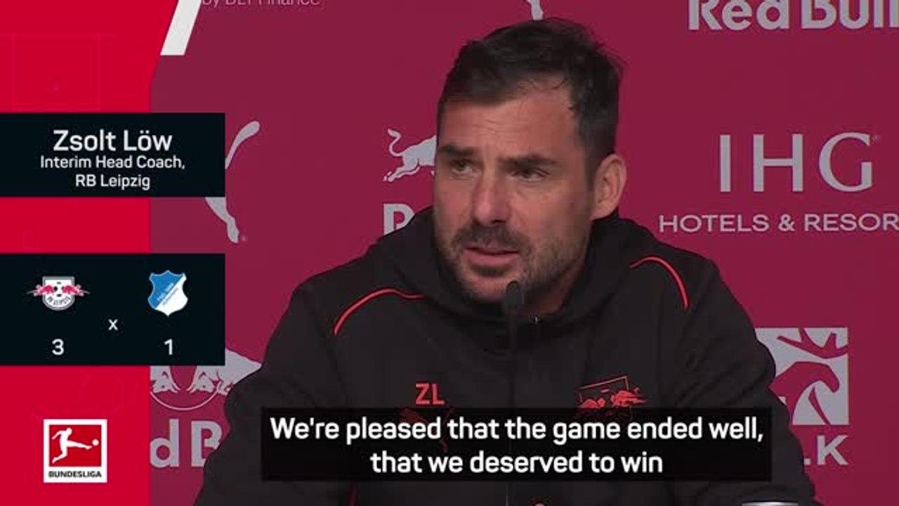 New Leipzig boss Low delighted with debut Bundesliga victory