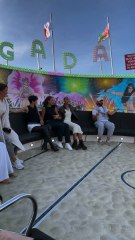 Les Miss France dans le Tagada à la Foire du Trône