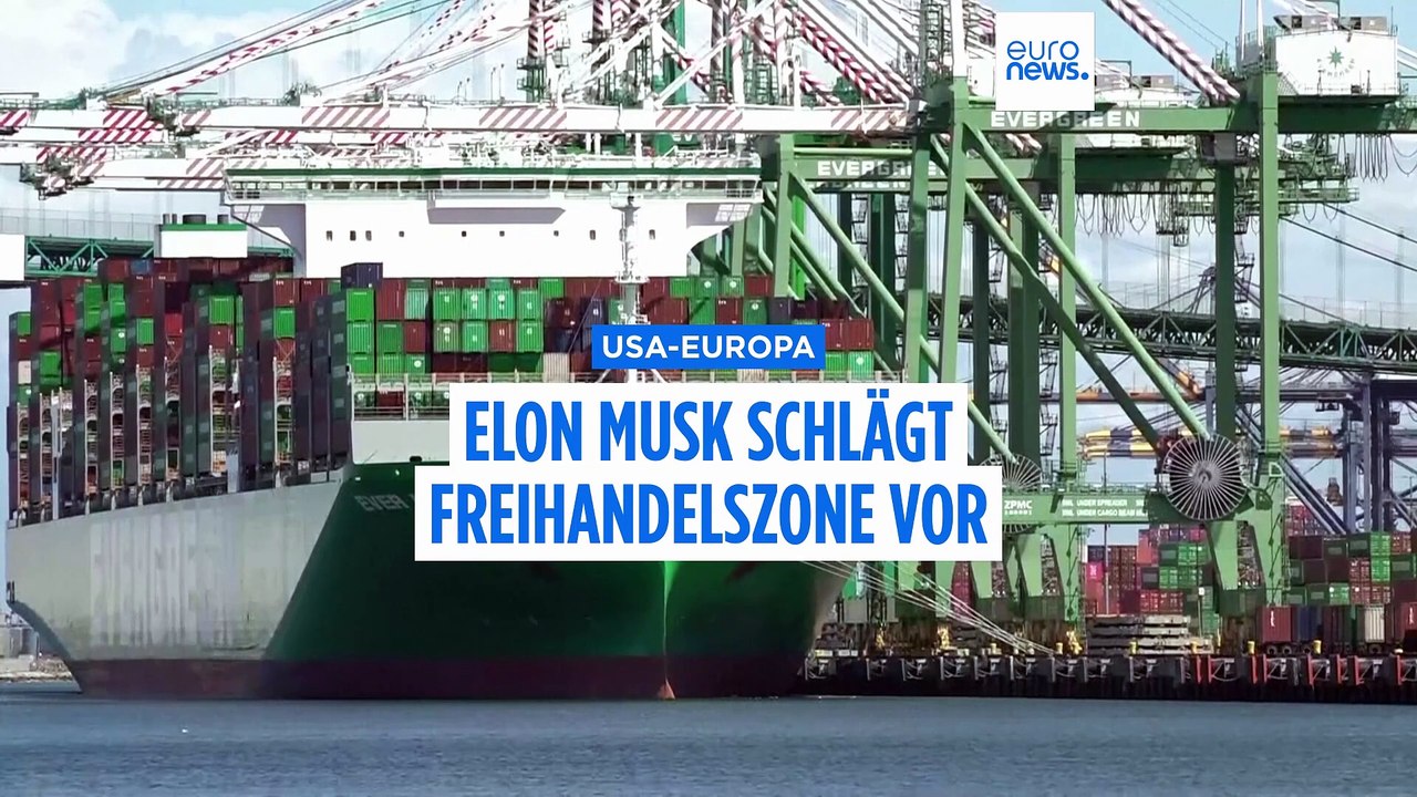 Elon Musk: 'Hoffe auf Freihandelszone zwischen der EU und den USA'