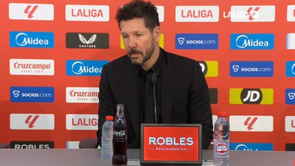Rueda de prensa de Diego Pablo Simeone