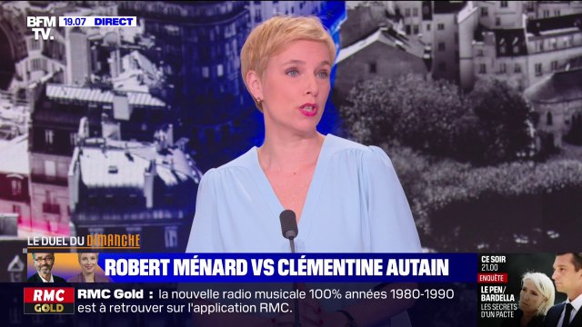 Pour Clémentine Autain, députée Écologiste et Social , le RN donne à voir son vrai visage