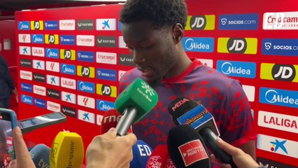 Agoumé habla de la derrota del Sevilla