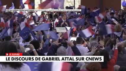 Meeting de Renaissance : le discours de Gabriel Attal