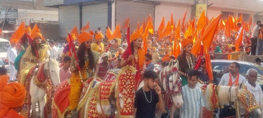 राममय शहर: आए रघुनंदन, छाया उल्लास, गूंजा जय श्रीराम