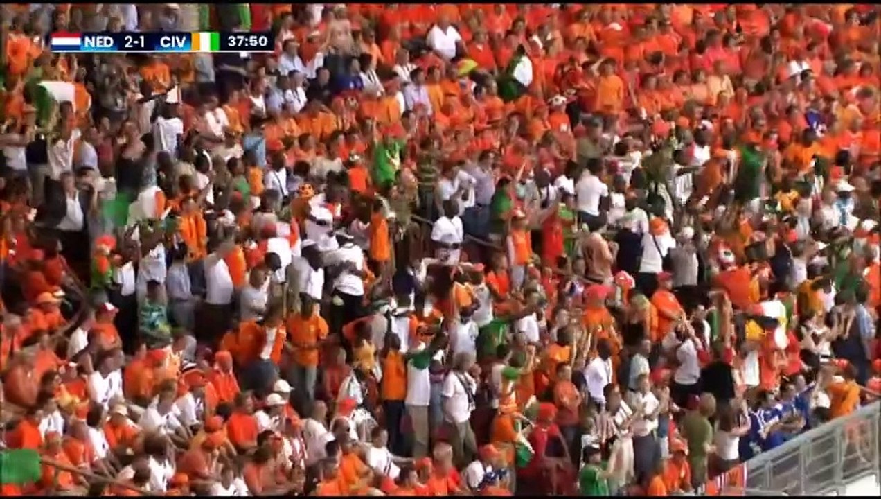 World Cup 2006  Netherlands vs Côte d'Ivoire (Group C) English commentary