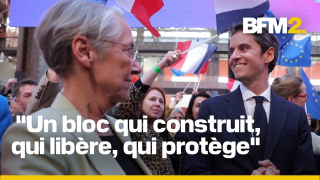 Élisabeth Borne sur le RN: certains manifestent contre l'indépendance de la justice