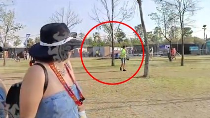 Festival Axe Ceremonia: Momento exacto en el que cae estructura y cobra la vida de 2 personas