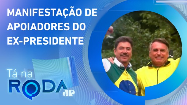BOLSONARO participa de ATO pela ANISTIA na Avenida Paulista | TÁ NA RODA
