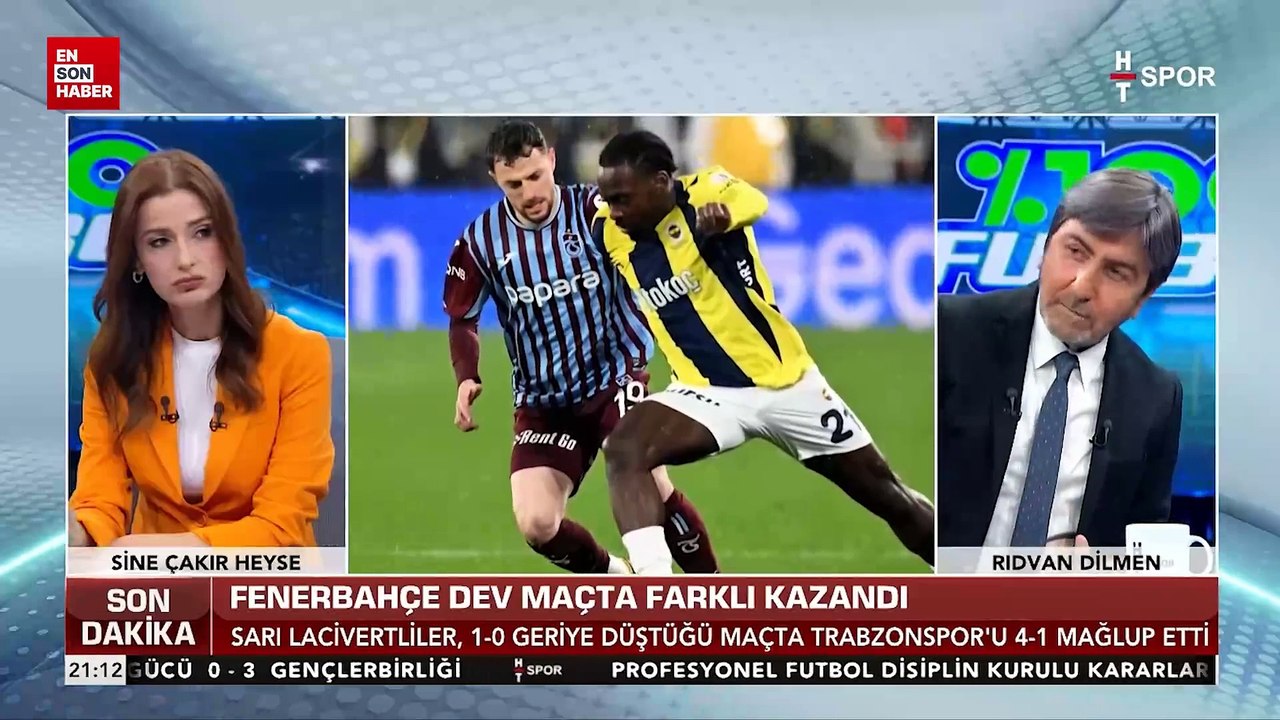 Rıdvan Dilmen, Fenerbahçe'nin şampiyonluk şansını açıkladı