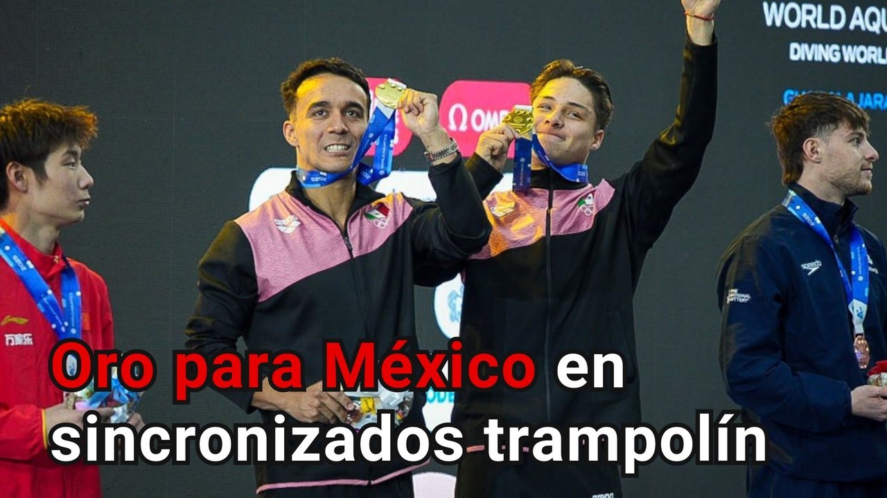 Primera medalla de oro en Copa del Mundo de Clavados