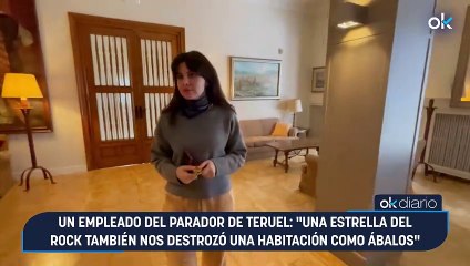 Un empleado del Parador de Teruel: "Una estrella del rock también nos destrozó una habitación como Ábalos"