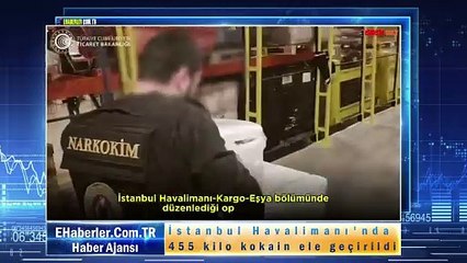İstanbul Havalimanı'nda 455 kilo kokain ele geçirildi