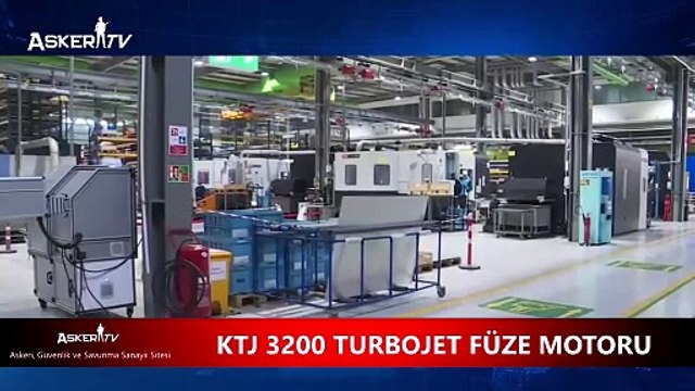KTJ 3200 TURBOJET FÜZE MOTORU