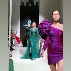 نجا سعادة في أسبوع الموضة العربي: تصاميمي مهداة للنساء في مختلف العصور