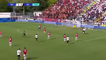 Maldini & Diaz goal - Spezia 1-2 AC Milan - Highlights Serie A 2021-22