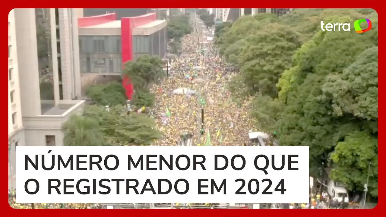 Ato de Jair Bolsonaro na Avenida Paulista reuniu 44,9 mil pessoas, diz monitor da USP