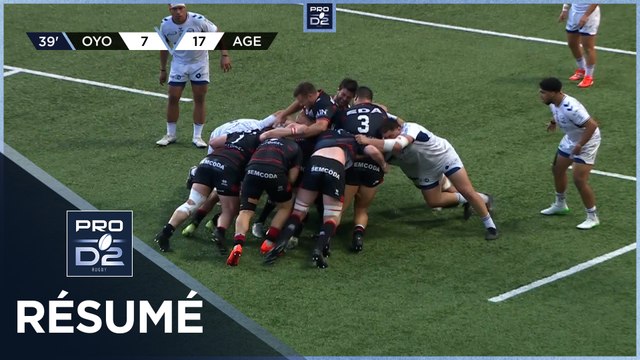 PRO D2 Saison 2024-2025 J25 - Résumé Oyonnax Rugby - SU Agen