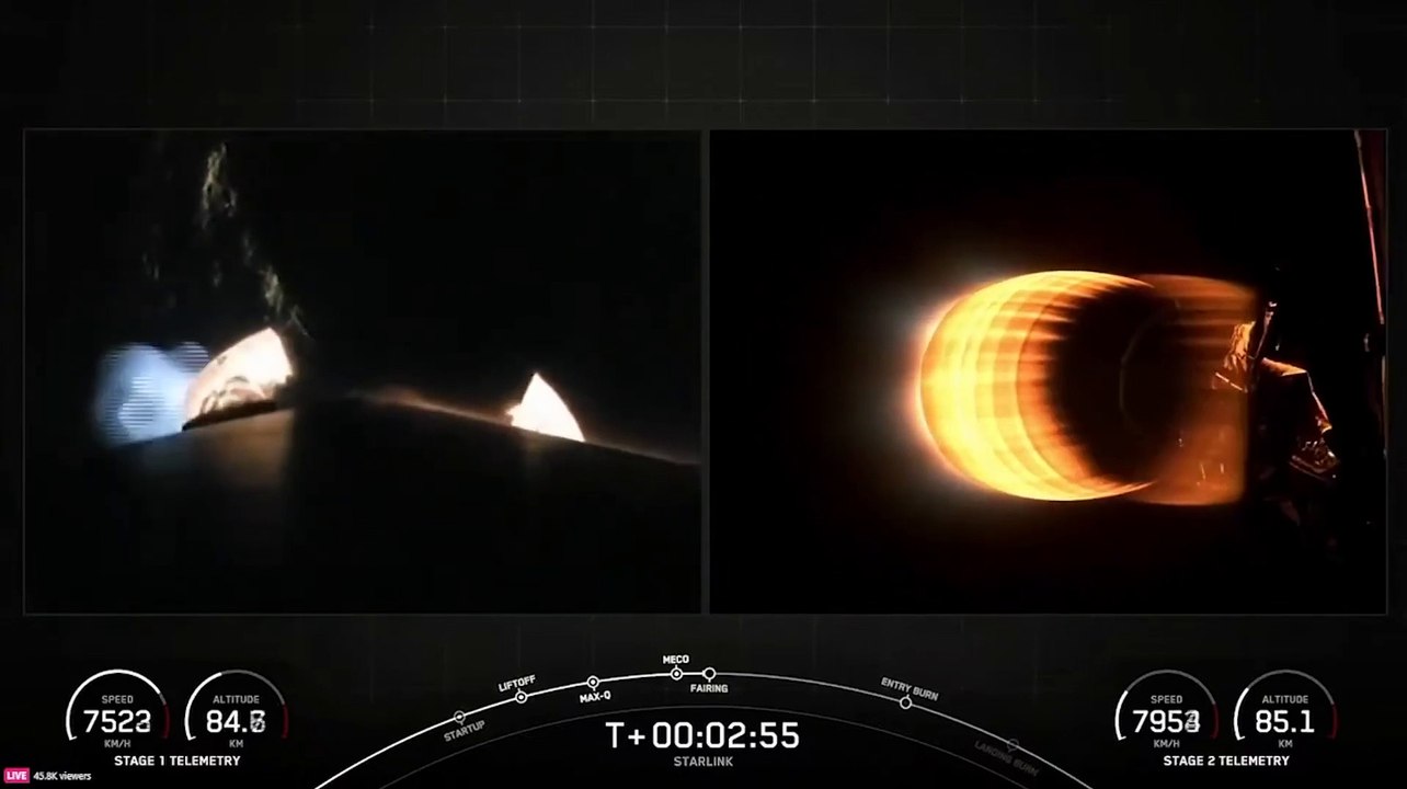 Blastoff! SpaceX launches 28 Starlink satellites from Florida, nails landing