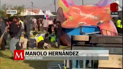 Parque Bicentenario es asegurado por elementos de la policía tras fallecimiento de dos jóvenes