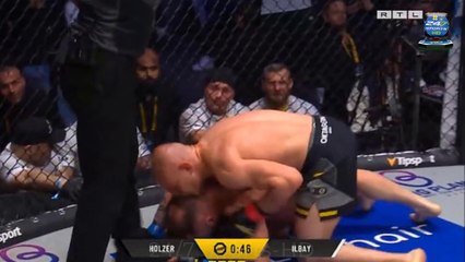 MMA Star ‘Kisses’ and ‘Humps’ Rival in Bizarre Celebration in the Main Event of OKTAGON 69